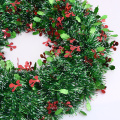 Wholesale Hot Sale Green Artificial Christmas Decoration xmas garland Tinsel Artificial Garland